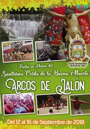 Fiestas patronales en honor al Cristo de la Buena Muerte 2018 Arcos de Jalón